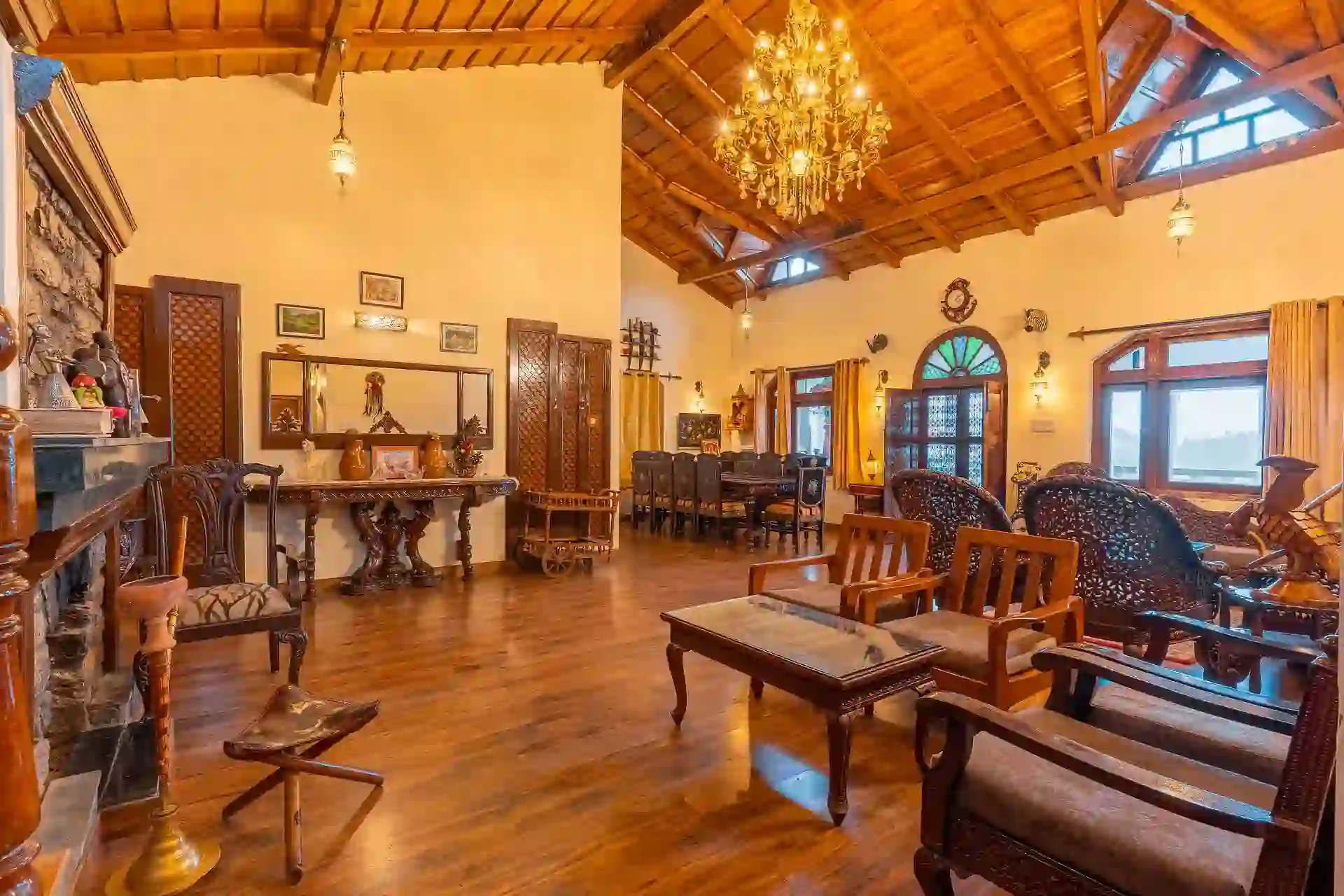 Private group and family holiday home buyout at Stone Heritage Mukteshwar